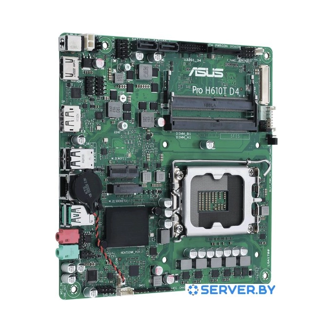 Материнская плата ASUS Pro H610T D4-CSM. Фото 3