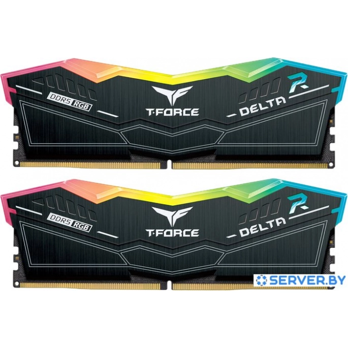 Оперативная память Team T-Force Delta RGB 2x16GB DDR5 PC5-51200 FF3D532G6400HC40BDC01. Фото1