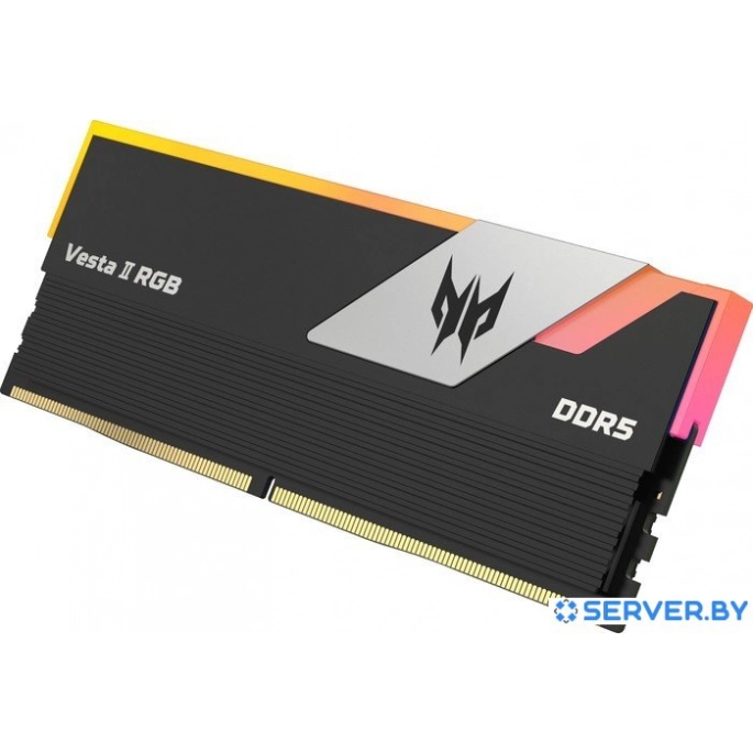 Оперативная память Acer Predator Vesta II RGB 2x32ГБ DDR5 6400 МГц BL.9BWWR.373. Фото 3