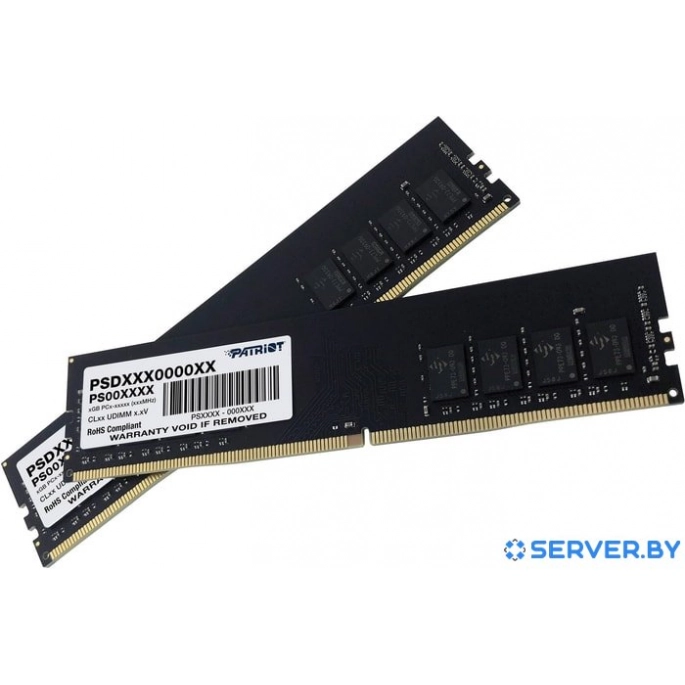 Оперативная память Patriot Signature Line 2x8GB DDR4 PC4-25600 PSD416G3200K. Фото2