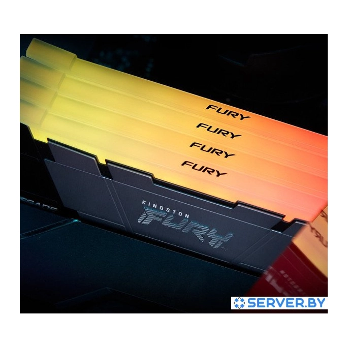 Оперативная память Kingston FURY Renegade RGB 2x8ГБ DDR4 3600МГц KF436C16RB2AK2/16. Фото4