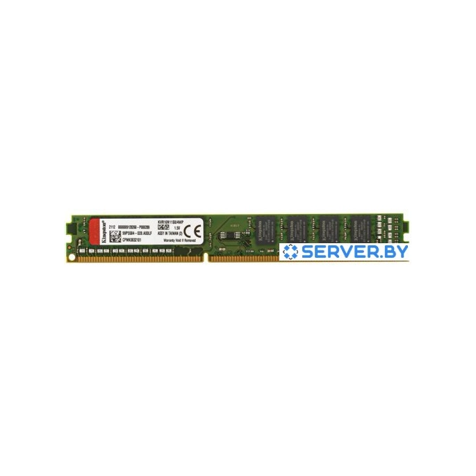 Оперативная память Kingston ValueRAM 4GB DDR3 PC3-12800 KVR16N11S8/4WP. Фото1