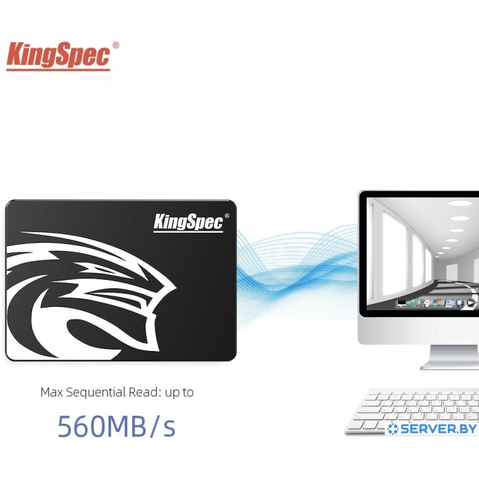 SSD KingSpec P3 128GB. Фото2