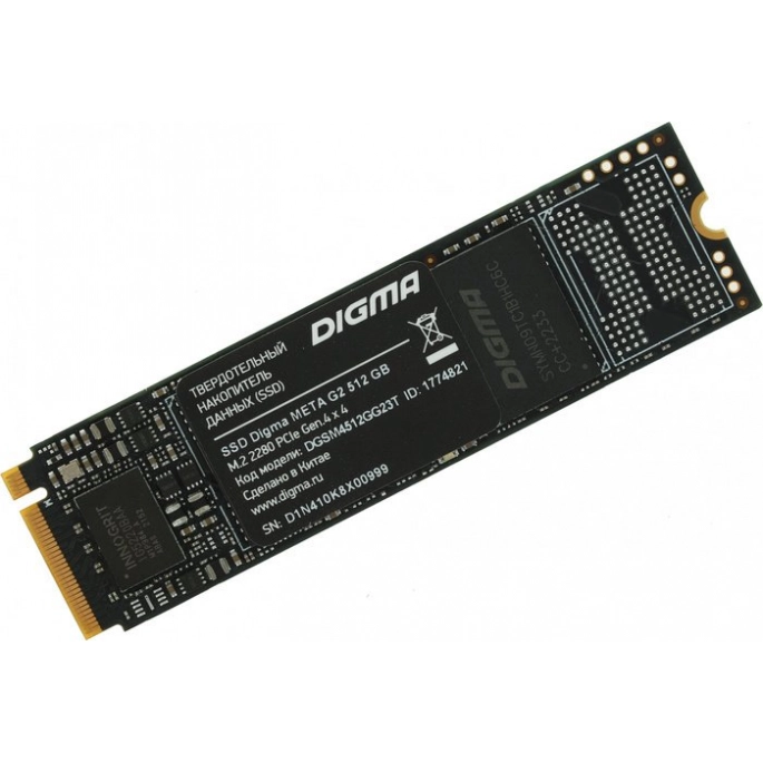 SSD Digma Meta G2 512GB DGSM4512GG23T. Фото 2