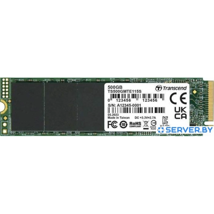 SSD Transcend 115S 500GB TS500GMTE115S. Фото 1