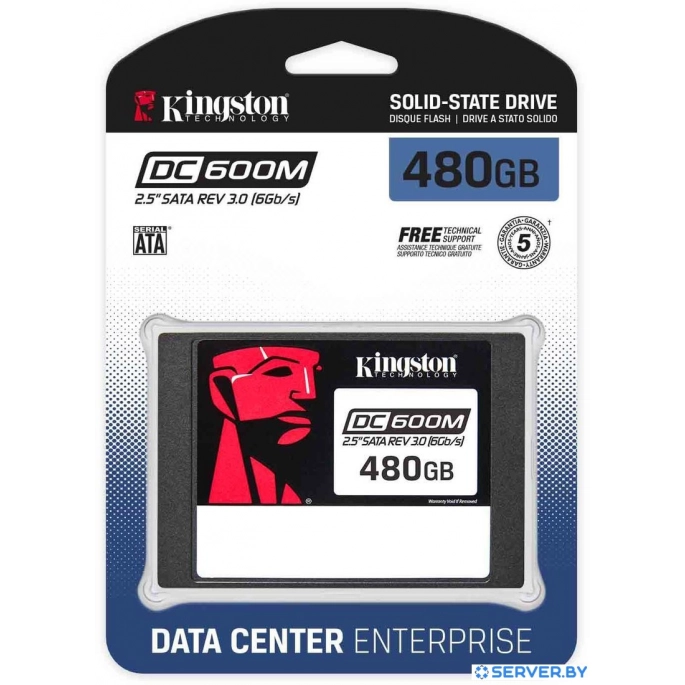 SSD Kingston DC600M 480GB SEDC600M/480G. Фото3