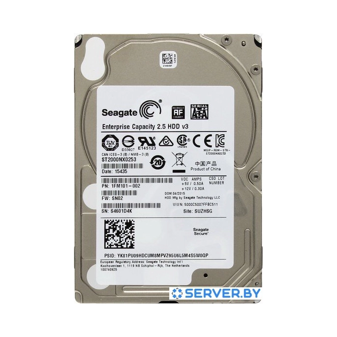 Жесткий диск Seagate Constellation.2 2TB [ST2000NX0253]. Фото 1