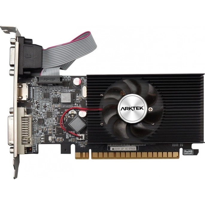 Видеокарта Arktek GeForce GT210 1GB DDR3 AKN210D3S1GL1. Фото1