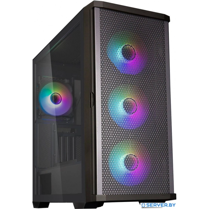 Корпус Zalman Z10 Duo (черный). Фото2