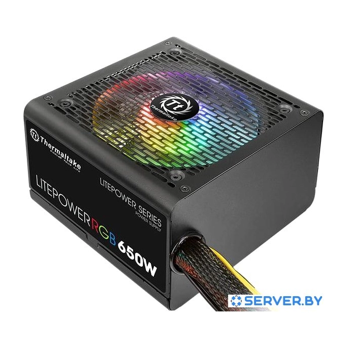 Блок питания Thermaltake Litepower RGB 650W LTP-650AL2NK. Фото1