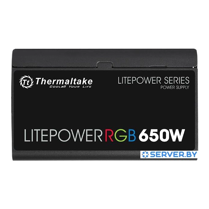 Блок питания Thermaltake Litepower RGB 650W LTP-650AL2NK. Фото2