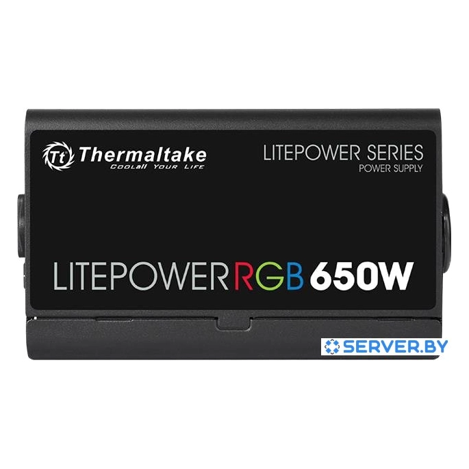 Блок питания Thermaltake Litepower RGB 650W LTP-650AL2NK. Фото5