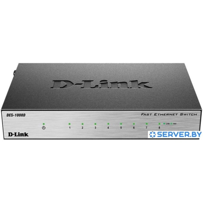 Коммутатор D-Link DES-1008D/L2B. Фото1
