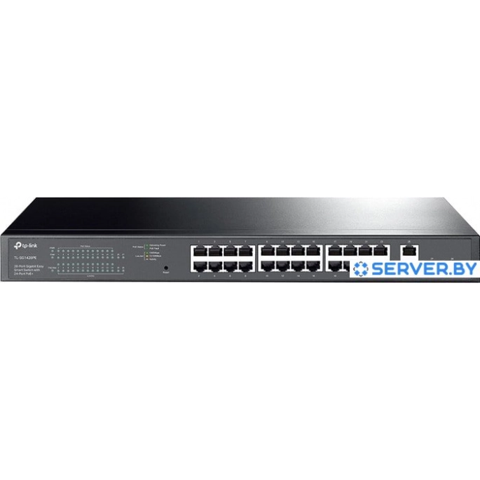 Настраиваемый коммутатор TP-Link TL-SG1428PE. Фото 1
