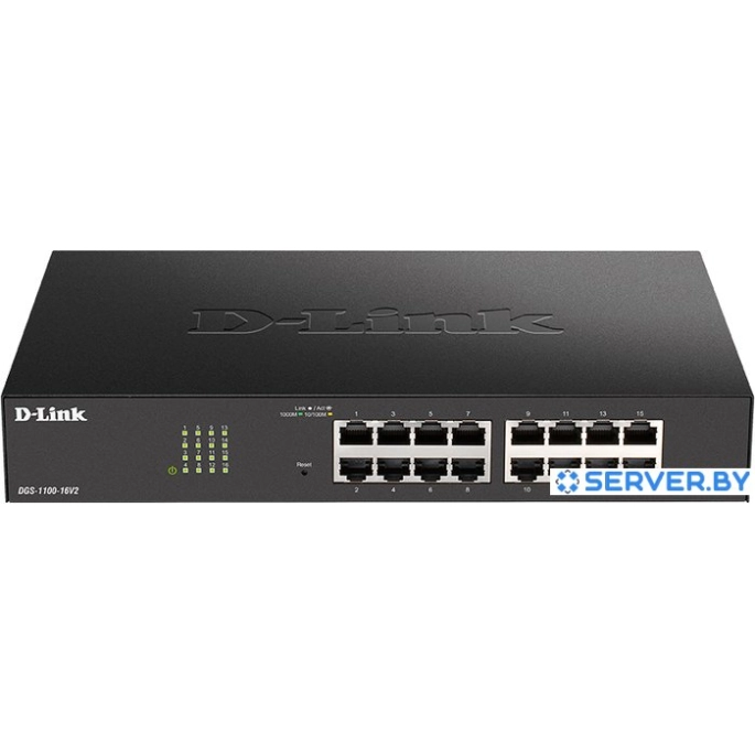 Настраиваемый коммутатор D-Link DGS-1100-16V2/A2A. Фото 1