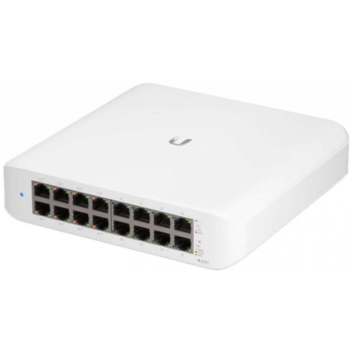 Управляемый коммутатор 2-го уровня Ubiquiti UniFi Switch Lite 16 POE. Фото1