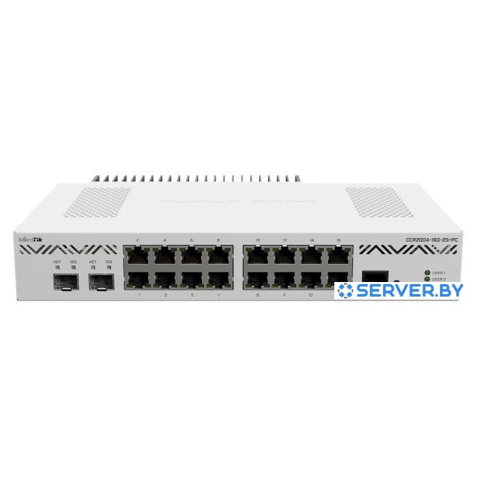 Маршрутизатор Mikrotik CCR2004-16G-2S+PC. Фото 1