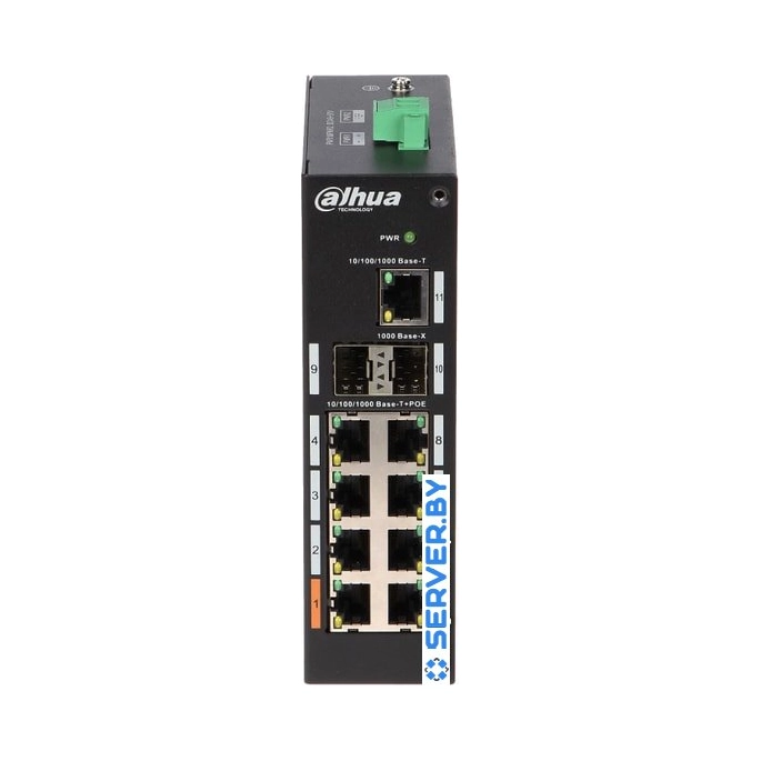 Неуправляемый коммутатор Dahua DH-PFS3211-8GT-120. Фото2