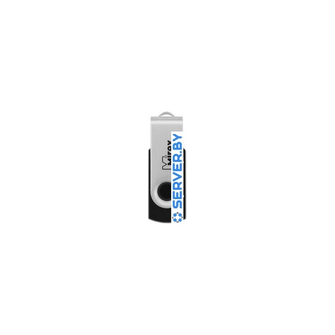USB Flash Mirex Swivel Black 32GB [13600-FMURUS32]. Фото 1