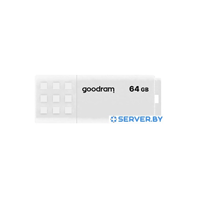 USB Flash GOODRAM UME2 64GB (белый). Фото 1