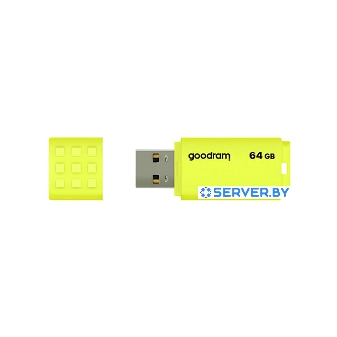 USB Flash GOODRAM UME2 64GB (желтый). Фото 4