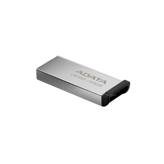 USB Flash ADATA UR350 64GB UR350-64G-RSR/BK (серебристый/черный). Фото 3