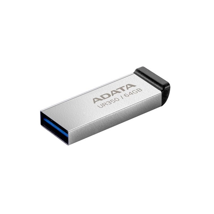 USB Flash ADATA UR350 64GB UR350-64G-RSR/BK (серебристый/черный). Фото 4