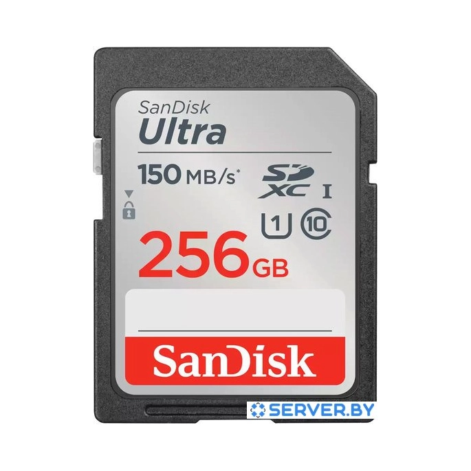 Карта памяти SanDisk Ultra SDXC SDSDUNC-256G-GN6IN 256GB. Фото 1