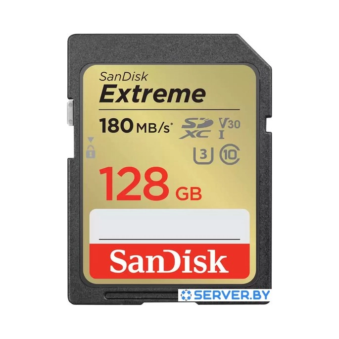 Карта памяти SanDisk Extreme SDXC SDSDXVA-128G-GNCIN 128GB. Фото 1