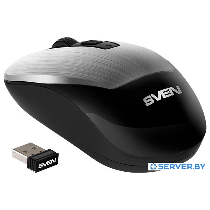 Мышь SVEN RX-380W (серебристый). Фото3