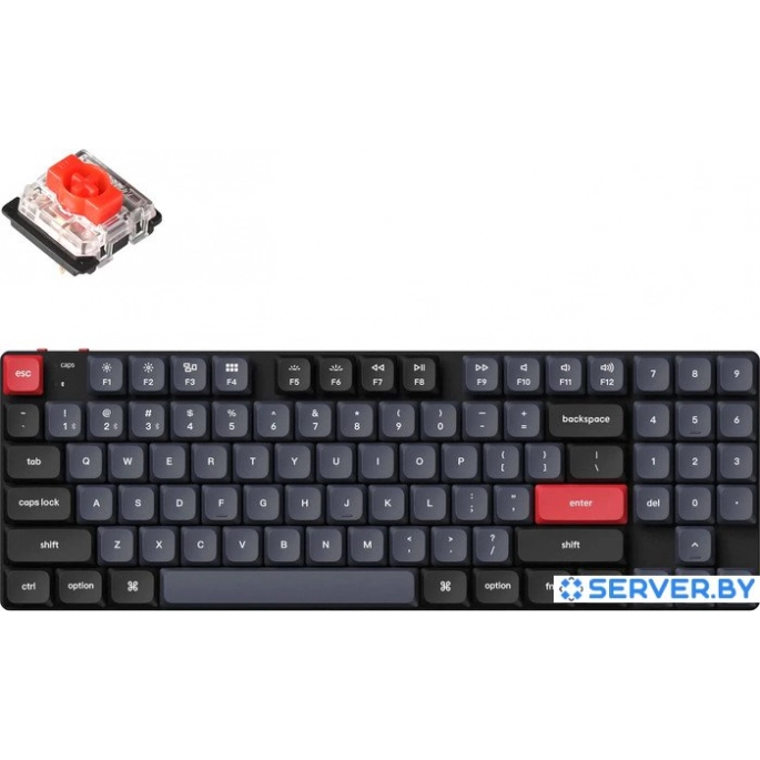 Клавиатура Keychron K13 Pro RGB K13P-H1-RU (Gateron Low Profile Red). Фото1