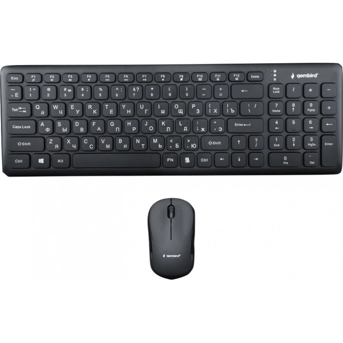 Клавиатура + мышь Gembird KBS-9200. Фото 1