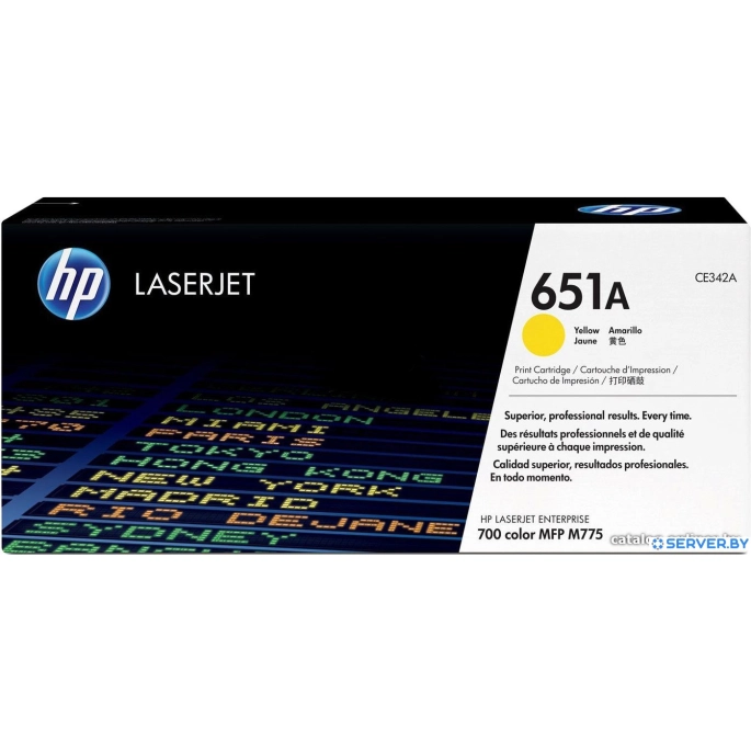 Картридж HP LaserJet 651A (CE342A). Фото1