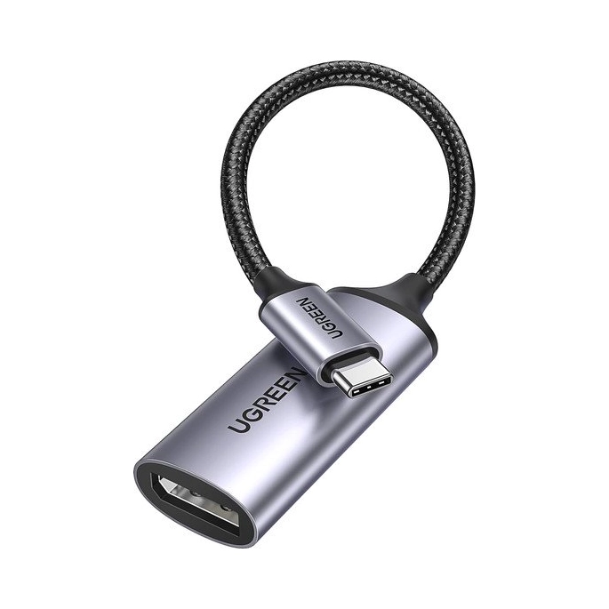 Адаптер Ugreen CM654 15575 DisplayPort - USB Type-C. Фото 1