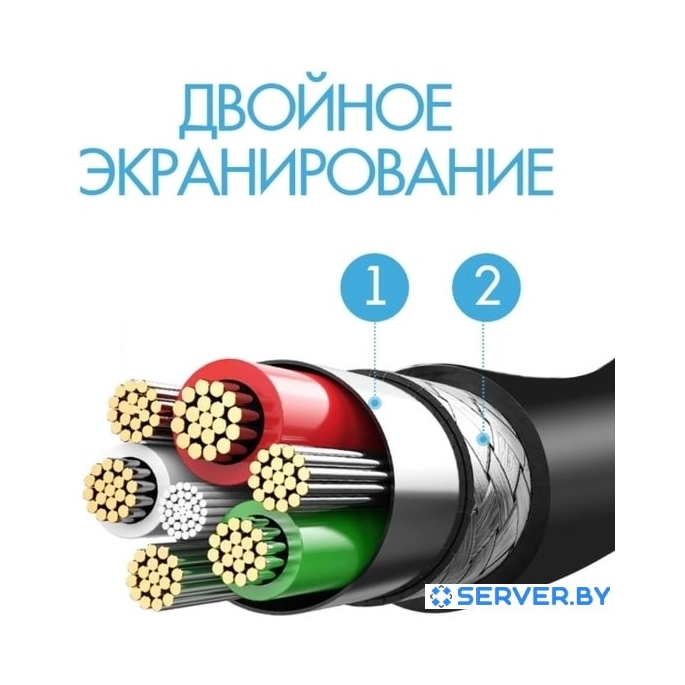 Кабель Ginzzu GC-843HSG. Фото3