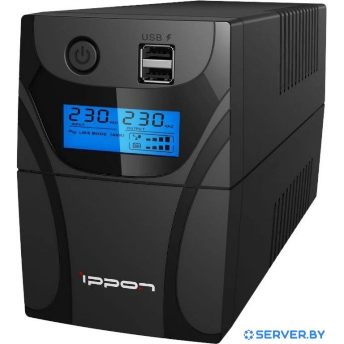 Источник бесперебойного питания IPPON Back Power Pro II 800. Фото1