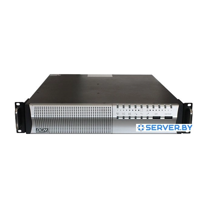 Источник бесперебойного питания Powercom Smart KING RT SRT-3000A 3000VA. Фото 2