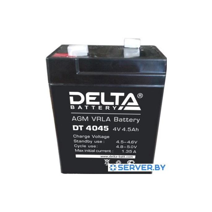 Аккумулятор для ИБП Delta DT 4045 (4В/4.5 А·ч). Фото 1