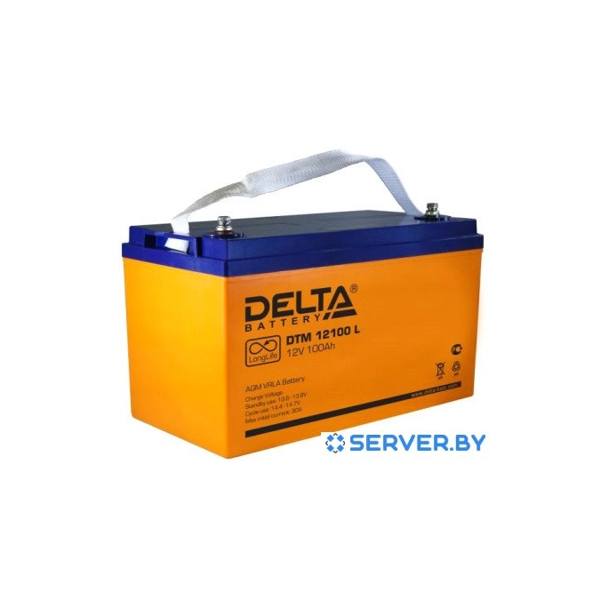 Аккумулятор для ИБП Delta DTM 12100 L (12В/100 А·ч). Фото1