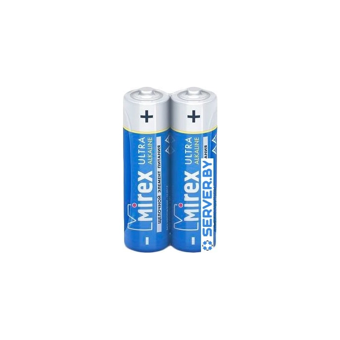 Батарейки Mirex Ultra Alkaline AA 2 шт LR6-S2. Фото1