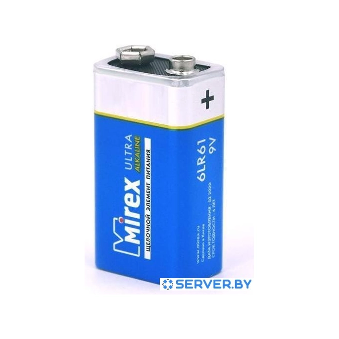 Батарейка Mirex 9V 6LR61 