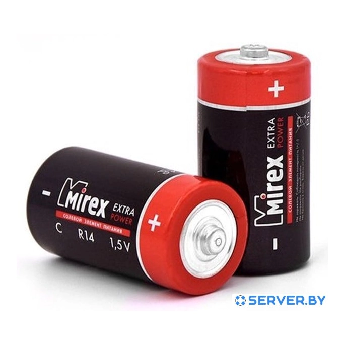 Батарейки Mirex Extra Power C 2 шт 23702-ER14-S2. Фото 4