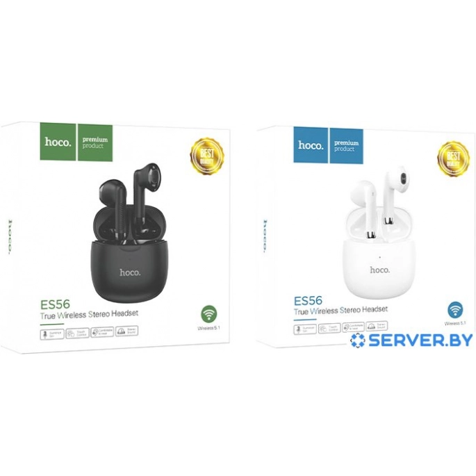 Наушники Hoco ES56 (белый). Фото 3