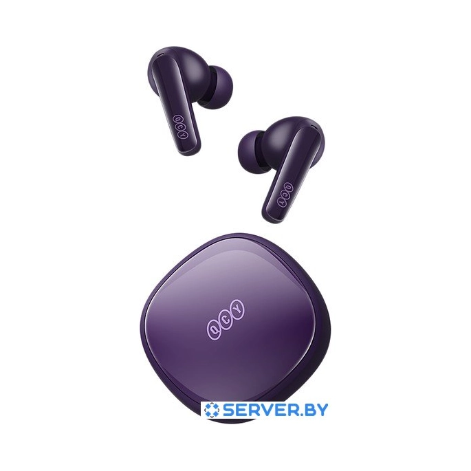 Наушники QCY T13X (фиолетовый). Фото1