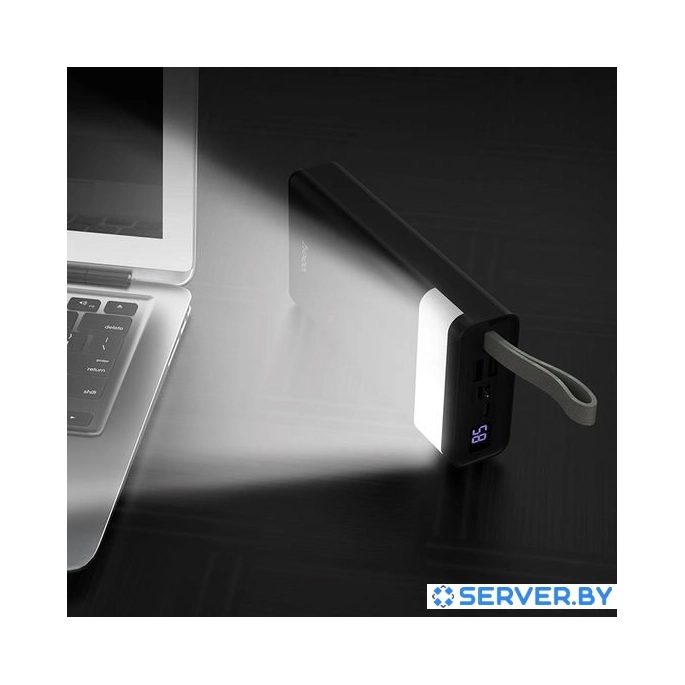 Внешний аккумулятор Hoco J73 Powerful 30000mAh (черный). Фото 4