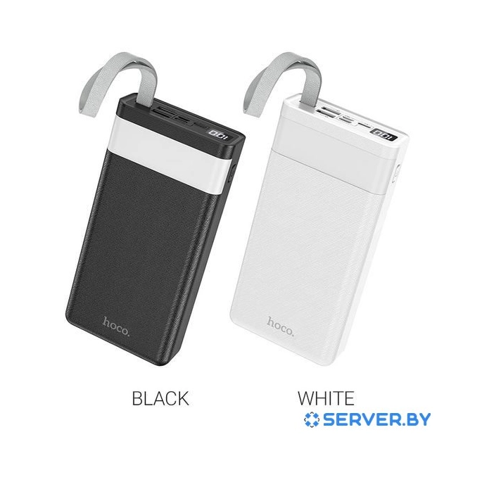 Внешний аккумулятор Hoco J73 Powerful 30000mAh (черный). Фото 5