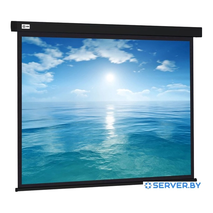 Проекционный экран CACTUS Wallscreen 104x186 CS-PSW-104X186-BK. Фото 1