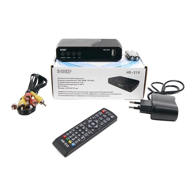 Приемник цифрового ТВ Эфир HD-215. Фото 4