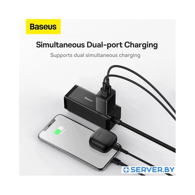Сетевое зарядное Baseus CCXJ010201. Фото2