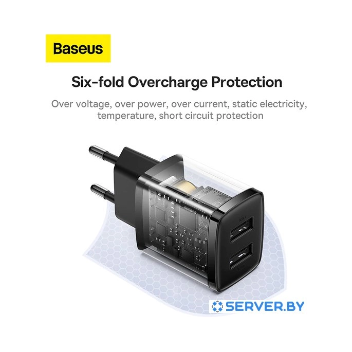 Сетевое зарядное Baseus CCXJ010201. Фото5